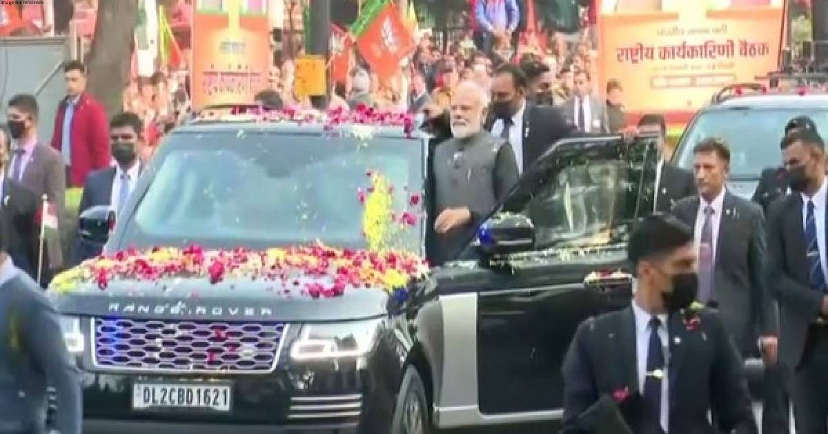 PM Modi holds mega roadshow in Delhi